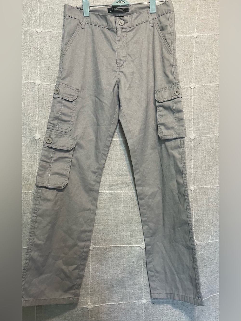 Boys Jeanetix cargo pants. Size 14